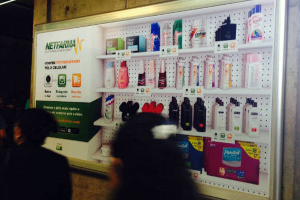 Netfarma cria farmácia virtual no Metrô de São Paulo