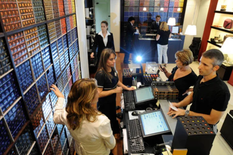 
	Loja da Nespresso: Os pre&ccedil;os das m&aacute;quinas de caf&eacute; n&atilde;o foram reduzidos
 (Germano Luders)
