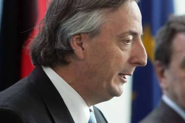 
	N&eacute;stor Kirchner, falecido em outubro de 2010, era casado com a atual l&iacute;der do pa&iacute;s, Cristina Kirchner
 (Sean Gallup/Getty Images)