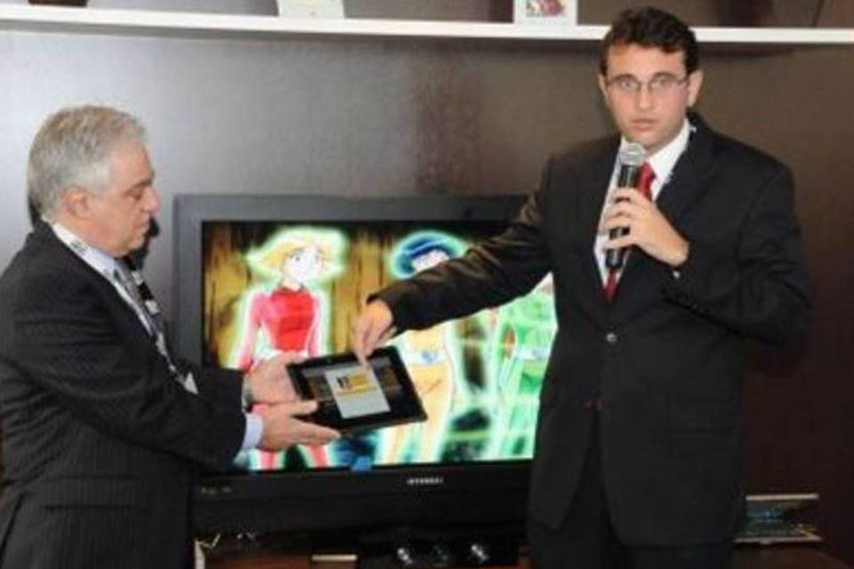 NET apresenta integração de iPad com decodificador de TV