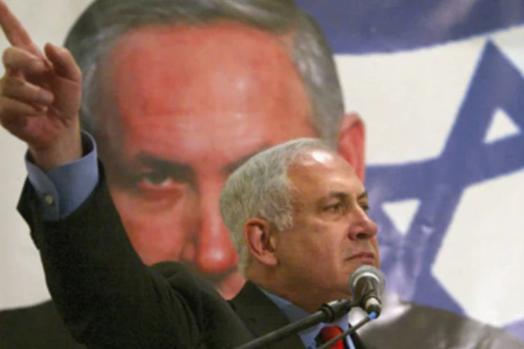 Primeiro-ministro israelense Benjamin Netanyahu: encontro com Obama em Washington deve tratar de negociações de paz entre Israel e Palestina  (.)