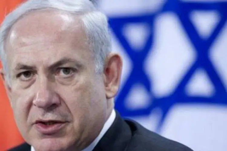 Netanyahu: "não podemos descartar a possibilidade de que tenha sido motivado por um antissemitismo violento e sangrento" (Johannes Eisele/afp)