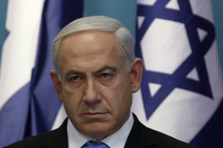 
	O primeiro-ministro israelense, Benjamin Netanyahu, deu declara&ccedil;&otilde;es no momento em que o secret&aacute;rio de Estado americano visita o pa&iacute;s
 (REUTERS)
