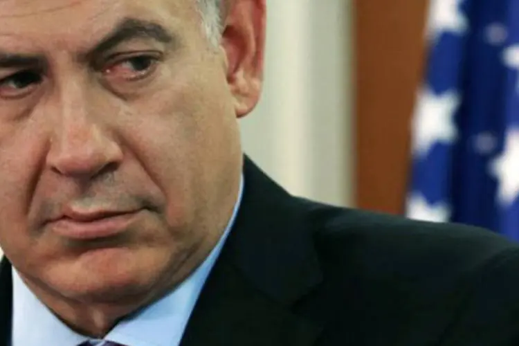 O primeir-ministro israelense, Benjamin Netanyahu: o Egito enfrenta uma grave crise no Sinai, onde 16 guardas de fronteira foram assassinados em 5 de agosto (©AFP / Mark Wilson)