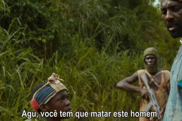 
	Baseado no romance de Uzodinma Iwela, Beasts of No Nation &eacute; um drama de guerra que conta a hist&oacute;ria de um soldado de 14 anos
 (Reprodução/YouTube)