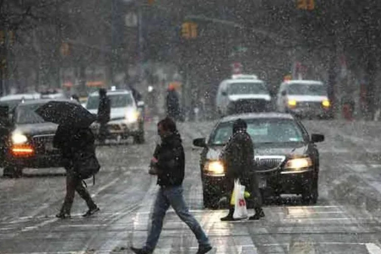 
	Nevasca nos EUA: o clima extremamente frio em boa parte do pa&iacute;s afetou as vendas
 (Getty Images)