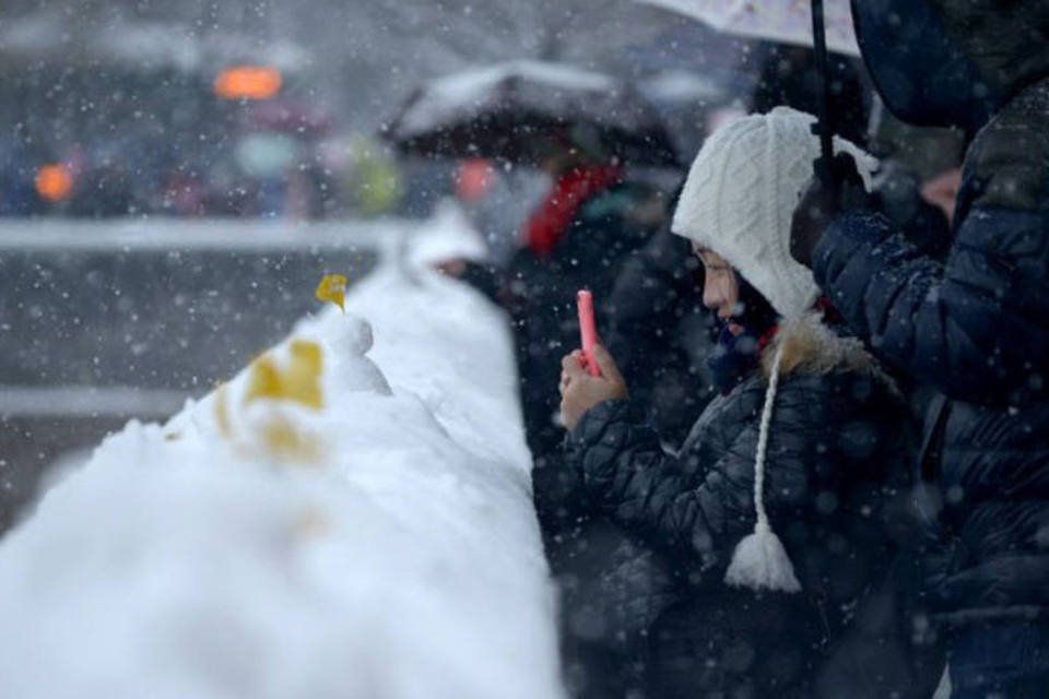 Várias cidades chinesas fecham escolas por onda de frio