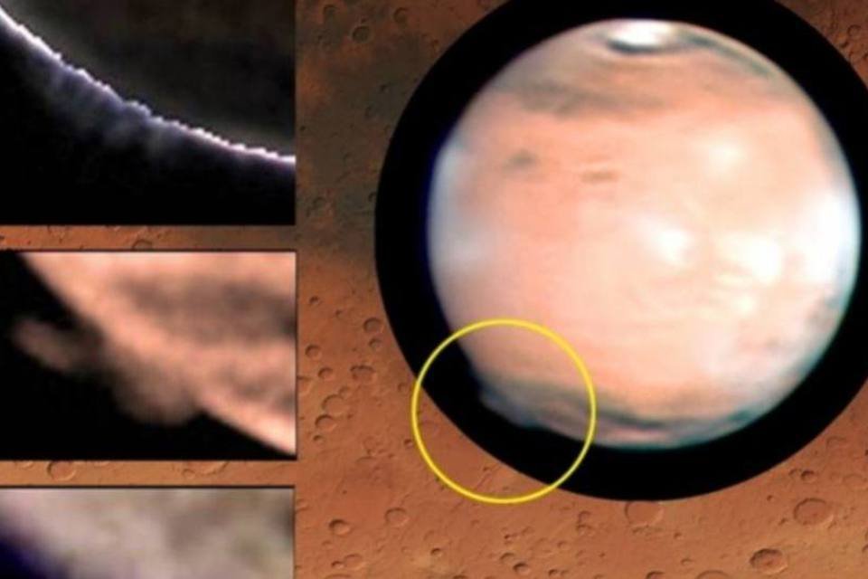Névoa misteriosa na superfície de Marte intriga cientistas