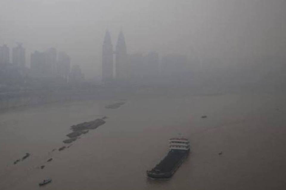 Poluição ameaça crescimento, diz ministro chinês