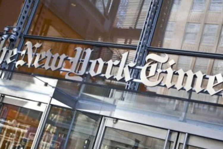 
	New York Times: Eileen Murphy, porta-voz do jornal, postou no Twitter que &quot;a estimativa preliminar &eacute; que o problema est&aacute; provavelmente ligado a um ataque externo malicioso&quot;
 (afp.com / Ramin Talaie)
