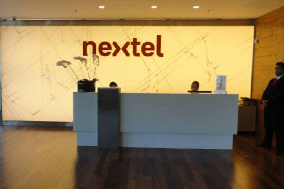 Recepção do escritório da Nextel, em São Paulo (Luísa Melo/Exame.com)