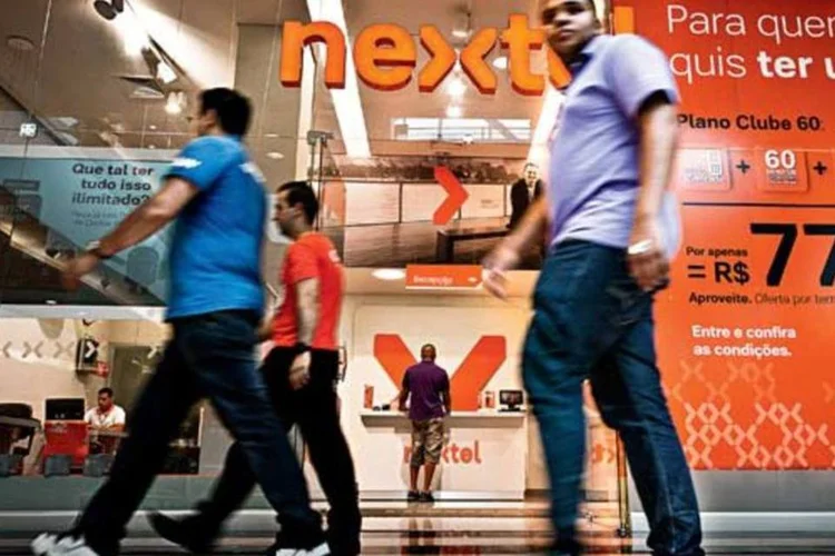 
	Loja da Nextel: companhia disse que d&iacute;vidas n&atilde;o pagas referem-se a passivo da NII Holdings
 (Germano Lüders/Exame)