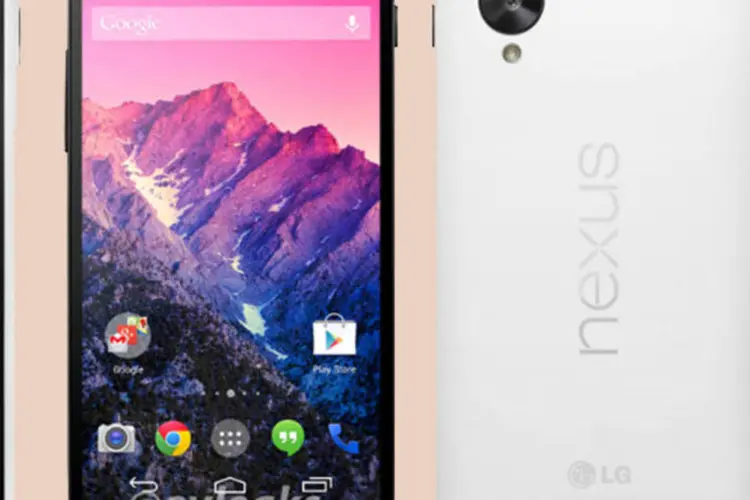 Suposto LG Nexus 5: smartphone deve ser anunciado com o lançamento do novo sistema operacional Android 4.4 KitKat, que já foi confirmado pelo Google (Reprodução)