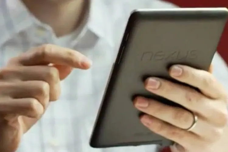 Nexus 7: aguardado tablet do Google tem 7 polegadas e irá rodar a última versão do Android, o Jelly Bean (Reprodução)