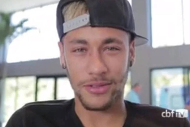 
	Neymar: ele lamentou por n&atilde;o poder jogar uma eventual final
 (Reprodução/Youtube/CBF)