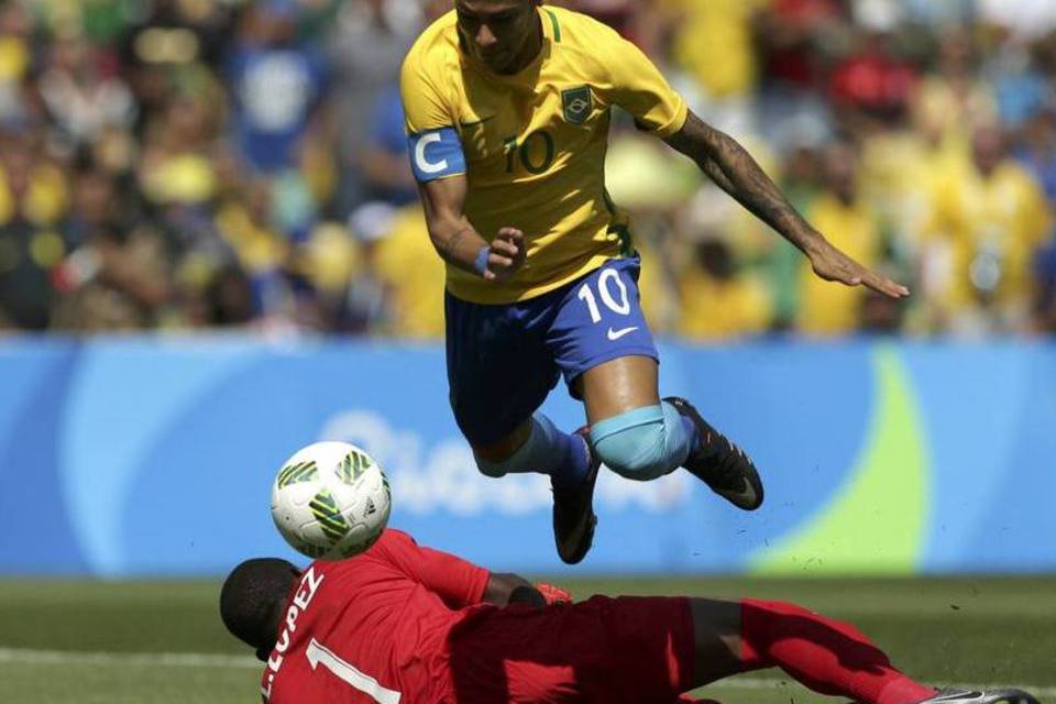Gol de Neymar é o mais rápido da história das Olimpíadas