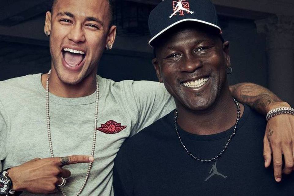 Neymar é o 1º jogador de futebol a ter parceria com Jordan