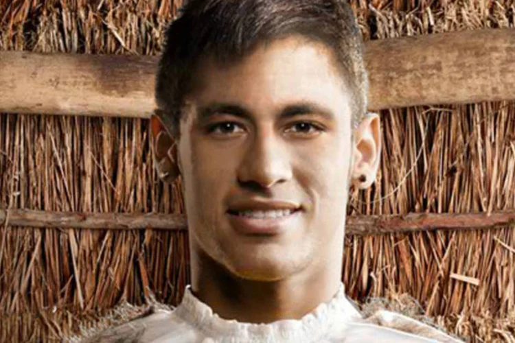 Reprodução do aplicativo "Neymar Hair Style" criado pela Volkswagen no Facebook (Reprodução)
