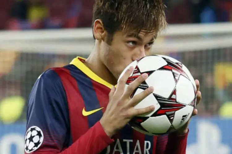 
	Neymar: jogador se pronunciou &quot;desobedecendo&quot; ordem de seu pai
 (Reuters/Gustau Nacarino)