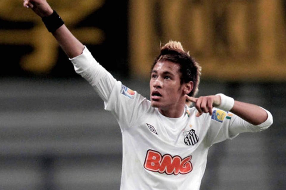 Neymar se despede do Santos no jogo contra Flamengo
