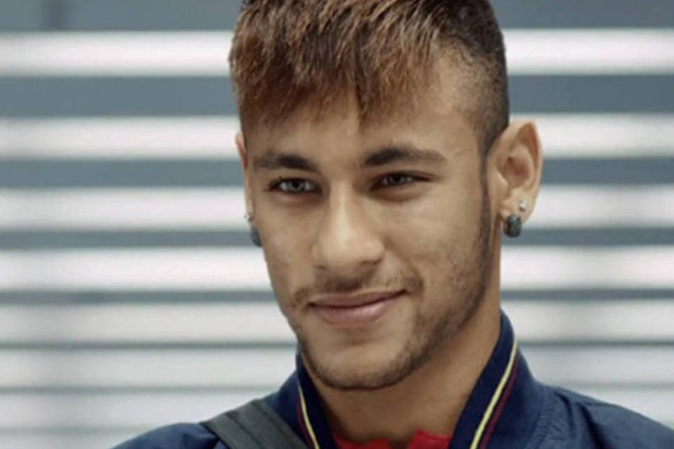 Neymar estreia em comercial do Barcelona