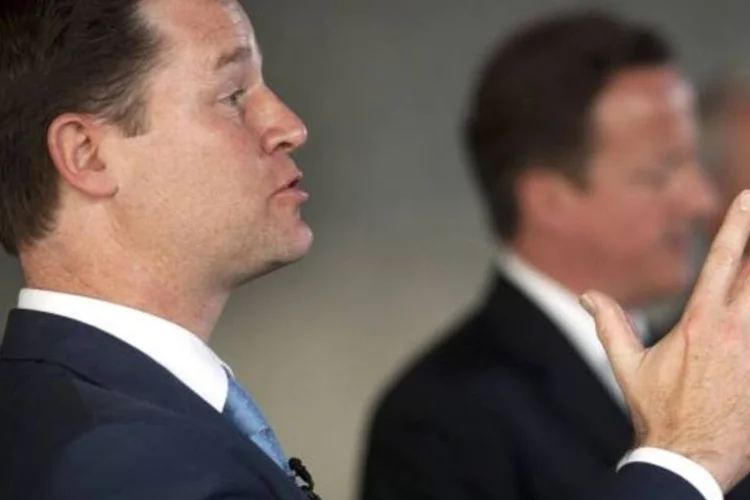 Nick Clegg: "pela nossa avaliação, as forças para a libertação da Líbia controlam agora muitas áreas de Trípoli, mas não todas" (Getty Images)