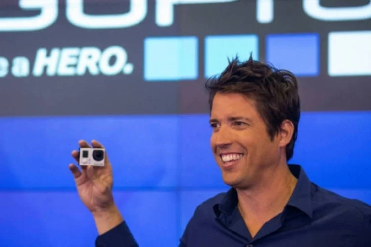 
	Nick Woodman, fundador da GoPro: a queda derrubou o CEO da empresa do ranking de bilion&aacute;rios
 (Getty Images)