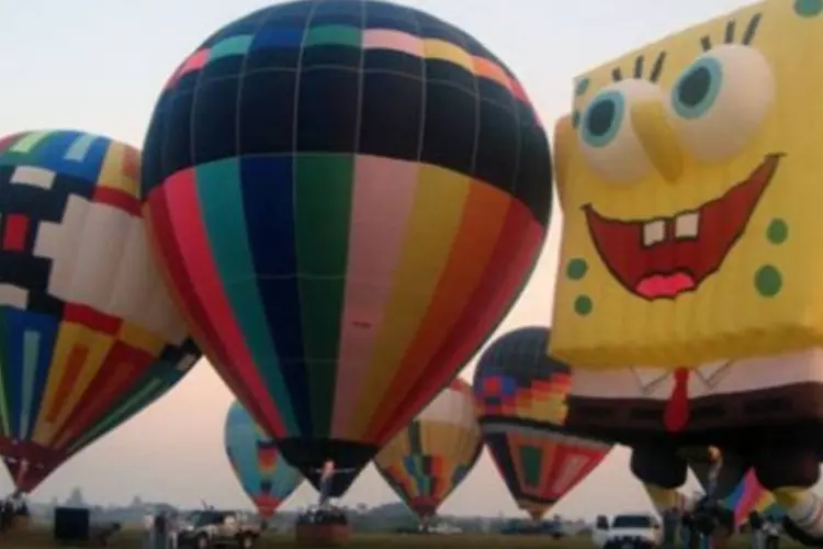 Personagem inspirou um balão de 35 metros de altura e 240 quiilos, o primeiro do Brasil com estas dimensões (.)