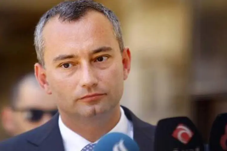 O enviado especial da ONU ao Iraque, Nickolay Mladenov: ONU busca corredor humano no norte do Iraque (Haidar Hamdani/AFP)