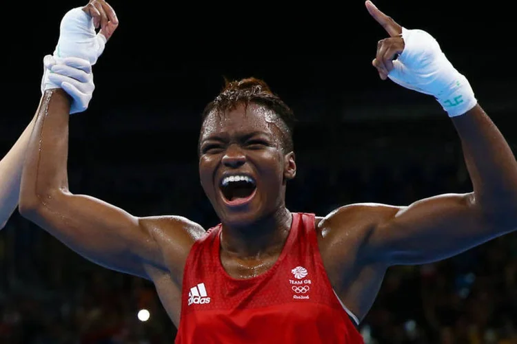 Nicola Adams: Boxeadora conserva seu título olímpico (REUTERS/Peter Cziborra)