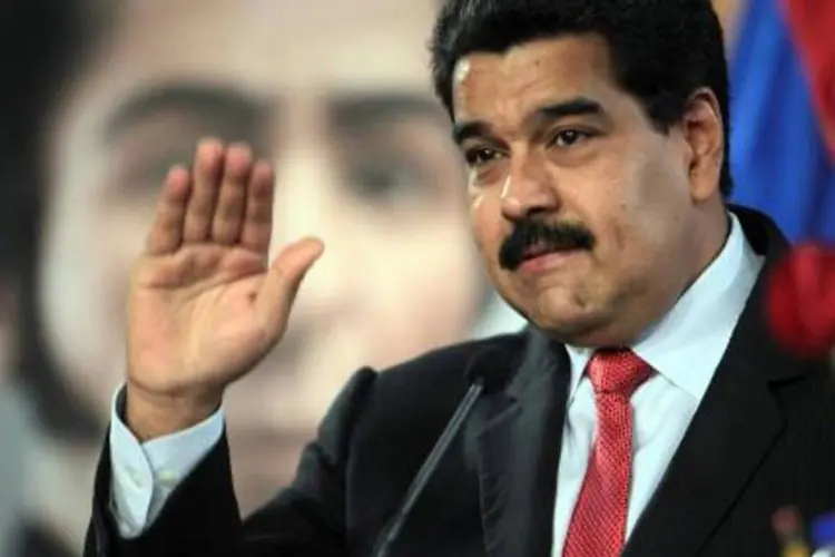 Nicolás Maduro: em nota oficial, governo afirmou que a suspensão não tem justificativa jurídica (AFP)