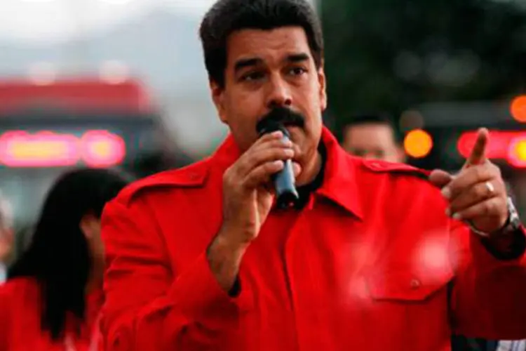 
	Nicol&aacute;s Maduro: &quot;N&atilde;o estamos desesperados. Essa &eacute; a imagem que querem transmitir no exterior para golpear novamente a revolu&ccedil;&atilde;o&quot;
 (AFP)