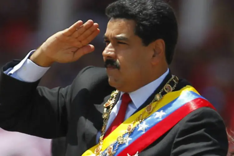 Nicolás Maduro: "Decidi romper relações políticas e diplomáticas com o governo atual do Panamá e congelar todas as relações comerciais e econômicas a partir deste momento" (Carlos Garcia Rawlins/Reuters)