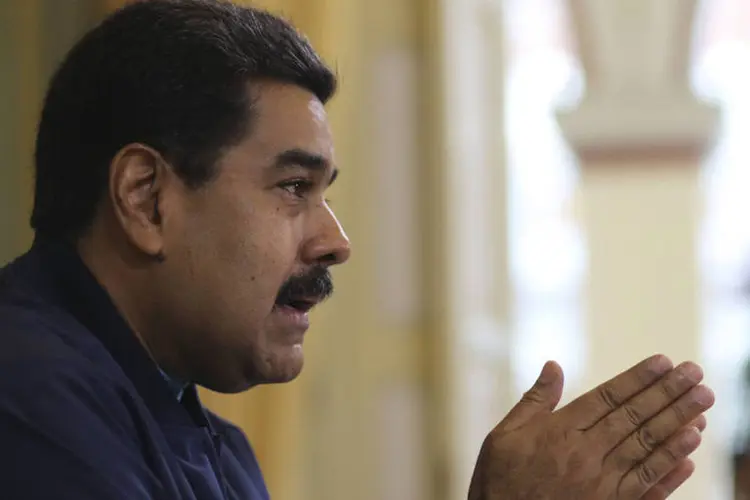 
	Nicol&aacute;s Maduro: a pesquisa tamb&eacute;m mostrou que a gest&atilde;o do presidente socialista &eacute; negativamente avaliada por 73,4% dos entrevistados
 (Reuters)