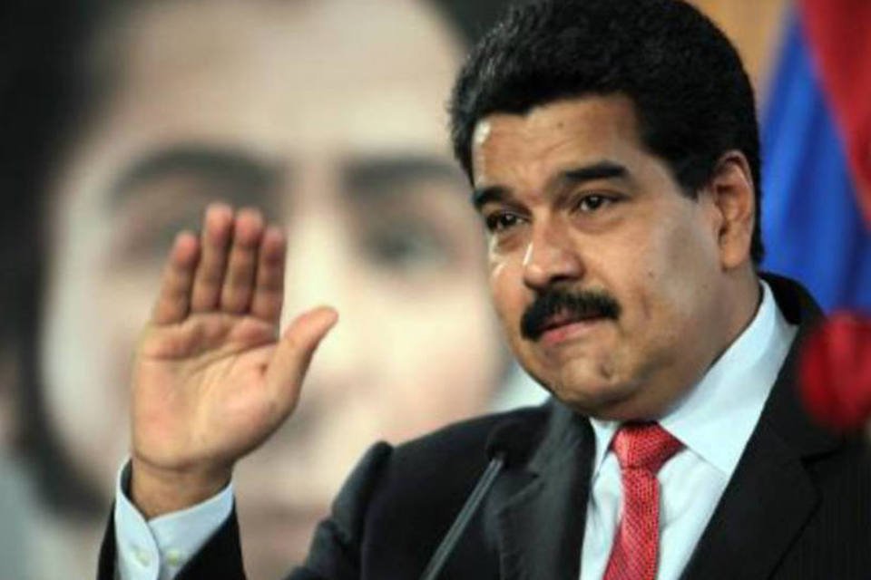 
	O presidente da Venezuela, Nicol&aacute;s Maduro: ele declarou estar pronto para um encontro &quot;t&ecirc;te-&agrave;-t&ecirc;te&quot;
 (AFP)