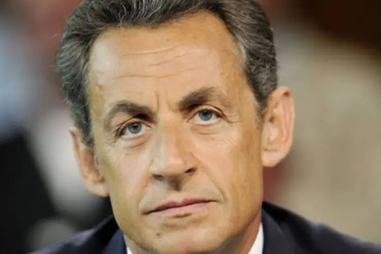 O presidente Nicolas Sarkozy e o primeiro-ministro, François Fillon, interromperam as férias para participar da reunião
 (Eric Feferberg)