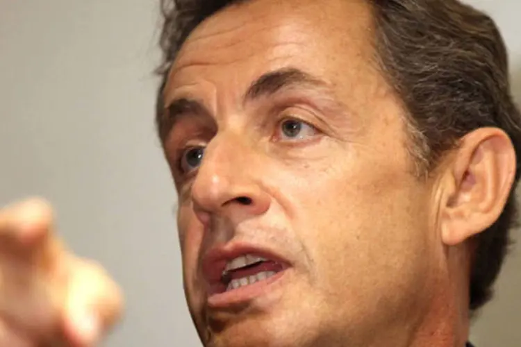 Nicolas Sarkozy, presidente da França: governo se mantém firme na defesa do seu plano (Spencer Platt/Getty Images)