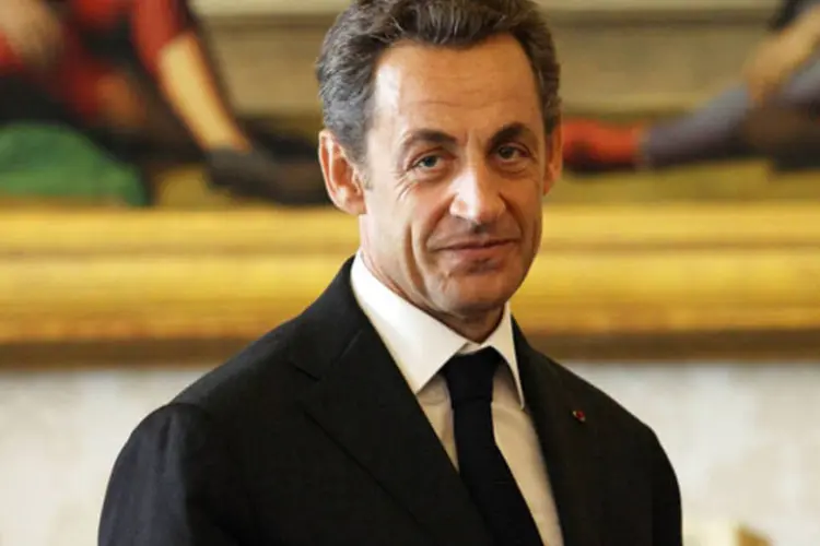 Filho de Kadafi diz ter provas de que Líbia financiou a campanha de Sarkozy (Getty Images)