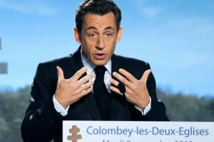 A vitória da esquerda no Senado foi um grande revés para Sarkozy (Eric Feferberg/AFP)