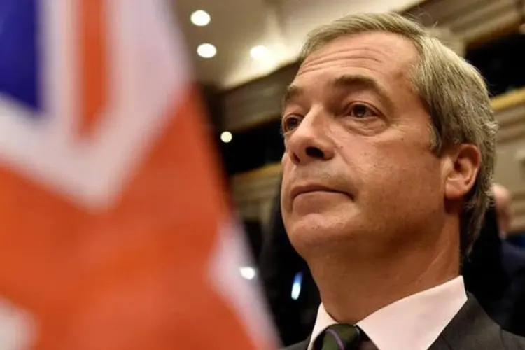 
	Nigel Farage: ele renunciou a poucos dias do Brexit afirmando que havia cumprido com a ambi&ccedil;&atilde;o pol&iacute;tica de sua vida
 (Eric Vidal / Reuters)