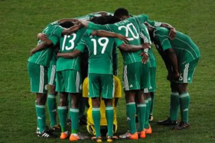 A Nigéria foi eliminada na primeira fase da Copa do Mundo da África do Sul, como lanterna do grupo B (.)