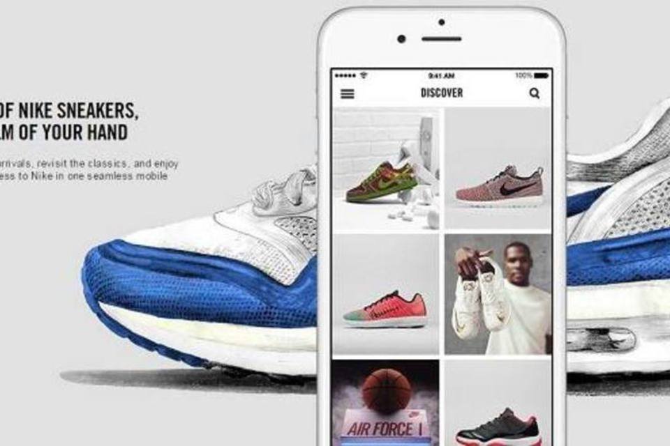 App da Nike mantém fãs a par das novidades da marca