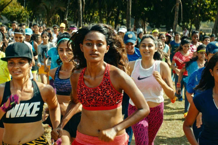 Comercial da Nike: campanha com mulheres na Índia (Nike/Reprodução)