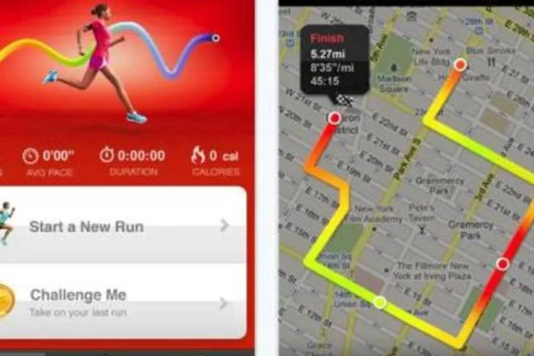 Sistema permite traçar percurso de corridas no Google Maps sem o chip na entressola do tênis