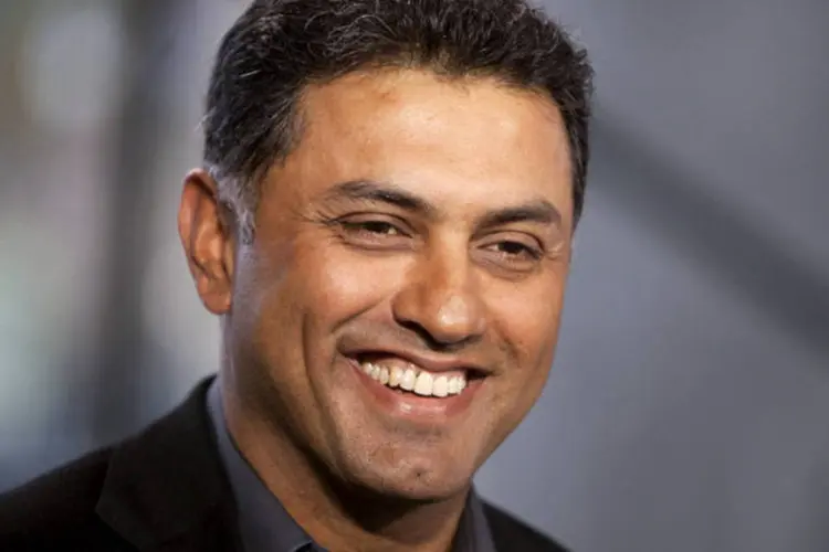 Nikesh Arora, vice-presidente de negócios do Google (David Paul Morris/Bloomberg)