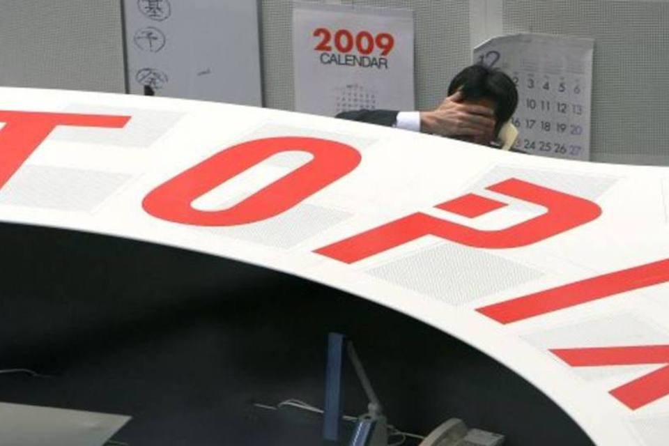 Bolsa de Tóquio cai 0,43% com realização de lucros
