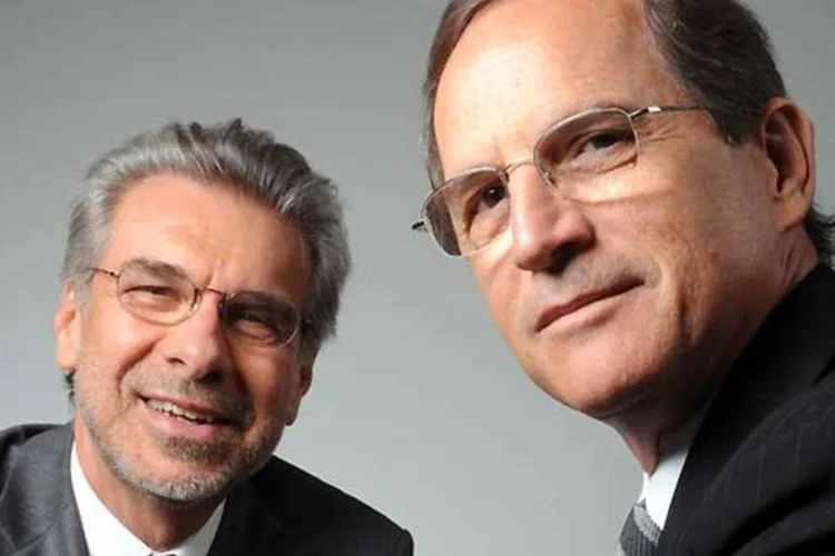 Nildemar Secches e Luiz Fernando Furlan, da Brasil Foods: executivos terão mais tempo para encontrar uma solução que permita a fusão entre Sadia e Perdigão (Germano Lüders/EXAME.com)