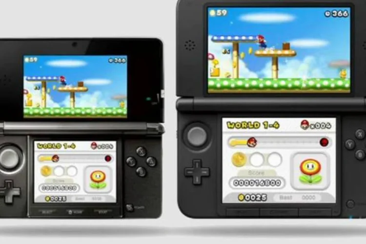 O XL estará à venda em três cores: branco, prateado e preto e vermelho e preto (Divulgação/Nintendo)