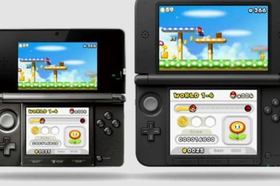 Nintendo apresenta versão XL do console portátil 3DS