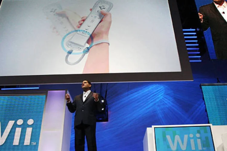 O Wii, da Nintendo, é o campeão em vendas entre os consoles para jogos, mas o interesse do público por ele vem declinando (David McNew / Getty Images)